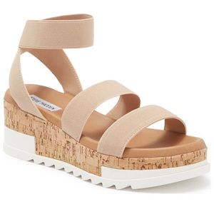Steve Madden Belladonna Ankle Strap Wedge Sandal